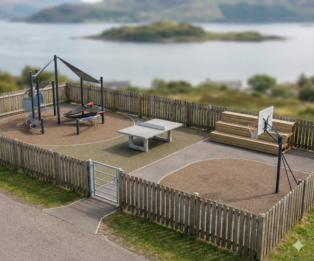 Teen Playpark render